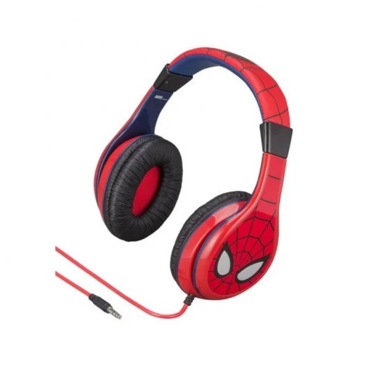 KIDdesigns Marvel Spiderman Auriculares Rojos