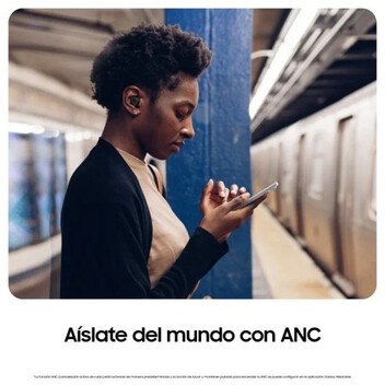 Samsung Galaxy Buds FE Auriculares Bluetooth Negros con Cancelación Activa de Ruido