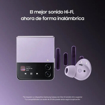 Samsung Galaxy Buds2 Pro Violetas Samsung Galaxy Buds2 Pro Violetas