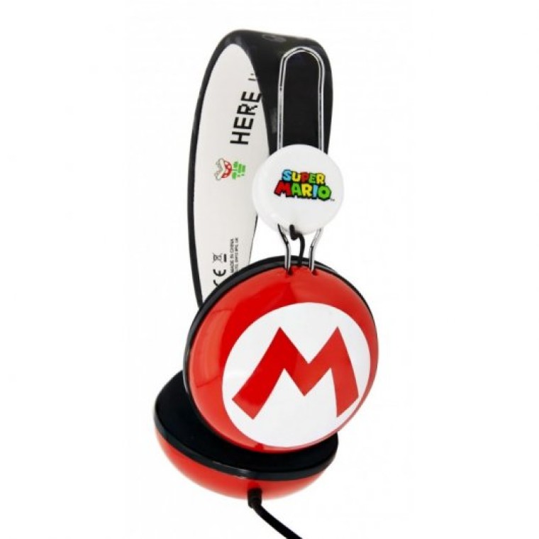 OTL Technologies Super Mario Bros Iconic M Dome Tween Auriculares Infantiles