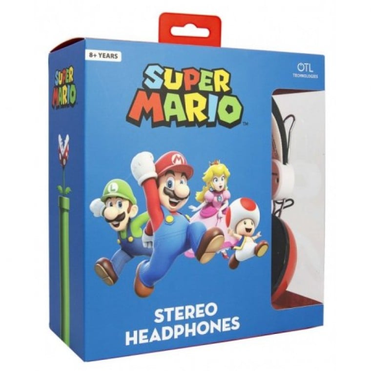 OTL Technologies Super Mario Bros Iconic M Dome Tween Auriculares Infantiles