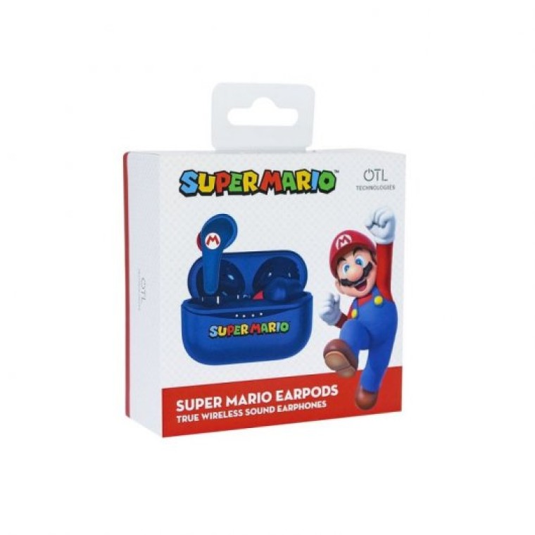 OTL Technologies Super Mario Auriculares Inalámbricos Azul