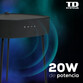 TD Systems SM20B11PGO Altavoz Mesa Bluetooth 20W con Batería 2500mah Gris Oscuro TD Systems SM20B11PGO Altavoz Mesa Bluetooth 20W con Batería 2500mah Gris Oscuro