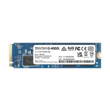 Synology SNV3410-400G SSD 400GB M.2 2280 NVMe PCIe 3.0x4 Synology SNV3410-400G SSD 400GB M.2 2280 NVMe PCIe 3.0x4