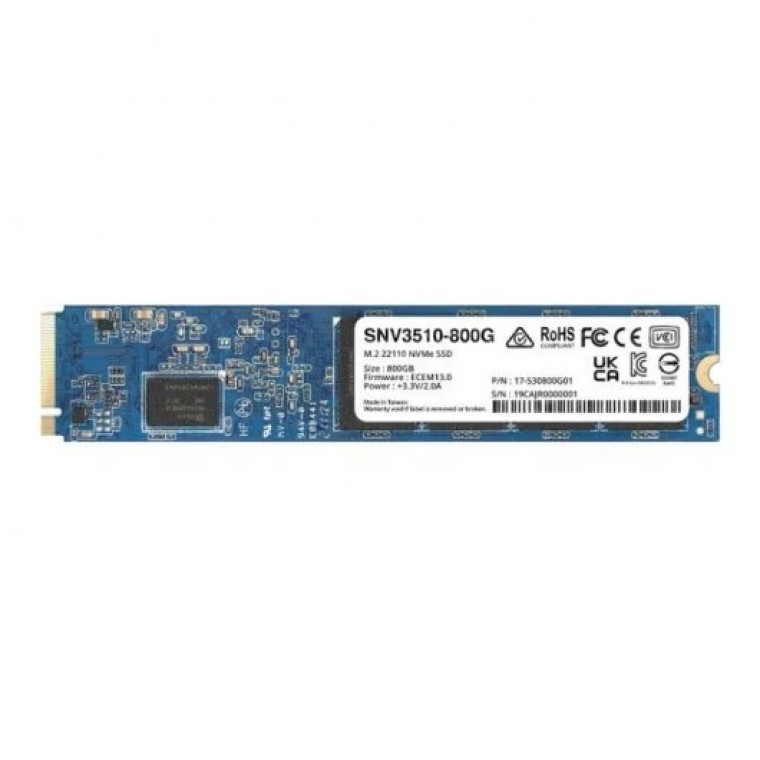 Synology SNV3510-800G SSD 800GB M.2 22110 NVMe PCIe 3.0x4