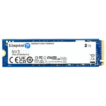 Disco Duro Kingston NV3 2TB SSD M.2 NVMe 2280 PCIe 4.0 3D NAND