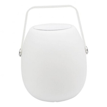 Lumisky So Play Altavoz Bluetooth con LED Regulable Blanco