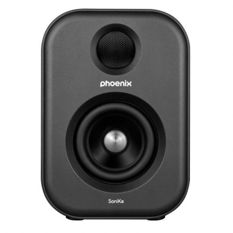 Phoenix Sonika Altavoces de Estudio Activos Bluetooth 50W RMS Negros