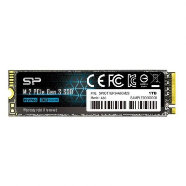 Silicon Power P34A60 1TB SSD M.2 PCIe Gen3×4