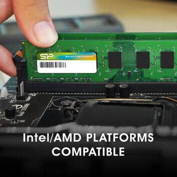 Memoria RAM Silicon Power SP008GLLTU160N02 8GB DDR3L 1600MHz UDIMM PC3L-12800 CL11