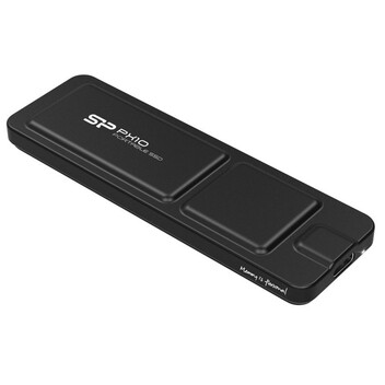 Disco Duro Silicon Power PX10 Unidad SSD PCIe Externa Portátil 1TB USB-C Negra