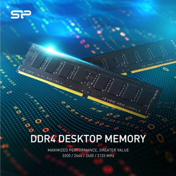 Memoria RAM Silicon Power 16GB DDR4 2666MHz UDIMM SP016GBLFU266X02