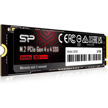 Disco Duro Silicon Power UD90 2TB SSD PCIe Gen4 3D NAND NVMe