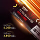 Disco Duro Silicon Power UD90 2TB SSD PCIe Gen4 3D NAND NVMe