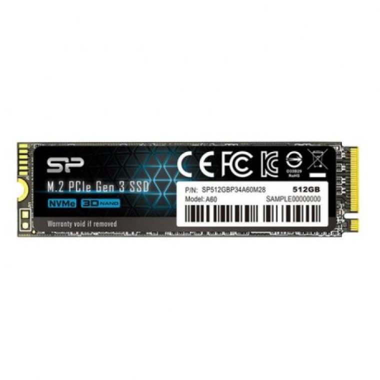 Silicon Power P34A60 512GB SSD M.2 PCIe Gen3×4