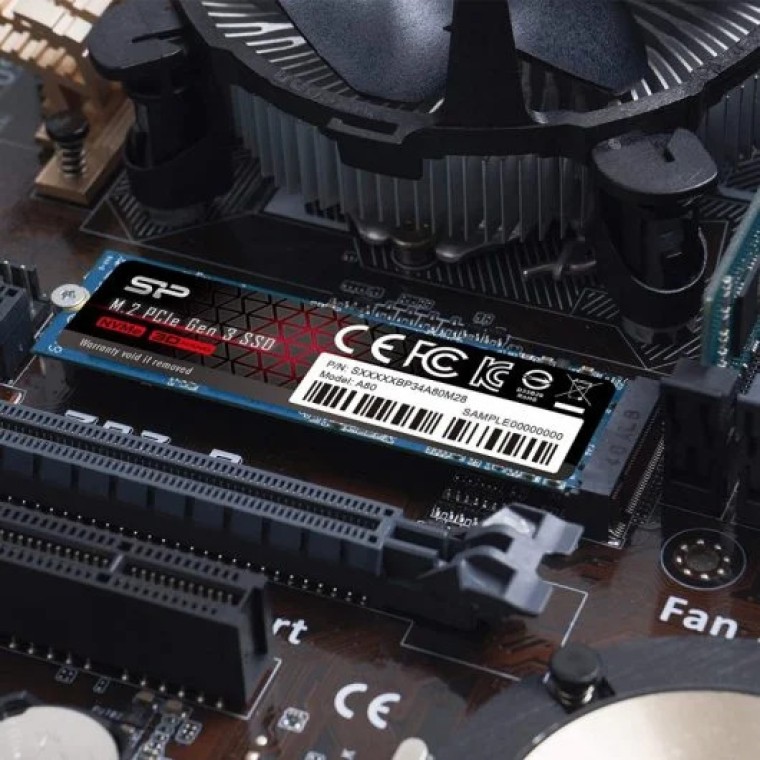 Silicon Power P34A80 SSD 512GB M.2 NVMe PCIe Gen 3x4 3D NAND