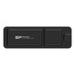 Disco Duro Silicon Power 512 GB SSD 1050 MB/s PX10 USB Tipo C Aluminio Negro