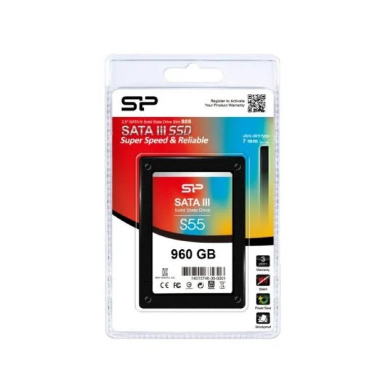 Silicon Power Slim S55 SSD 2.5" 960GB SATA3