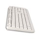 NGS Spike Teclado USB Multimedia Plug & Play 1.4m Qwerty Español Blanco