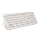 NGS Spike Teclado USB Multimedia Plug & Play 1.4m Qwerty Español Blanco