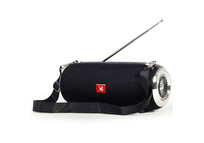 Gembird SPK-BT-17 Altavoz Bluetooth Portátil con Antena Negro