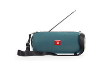 Gembird Altavoz Bluetooth Portátil con Antena Verde