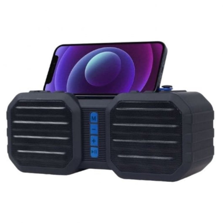 Gembird Altavoz Bluetooth Portátil Negro/Azul