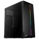 Aerocool Split USB 3.0 RGB con Ventana Negra