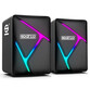 Sparco SPSPEAKERS Altavoces Gaming con LED RGB Negro Sparco SPSPEAKERS Altavoces Gaming con LED RGB Negro