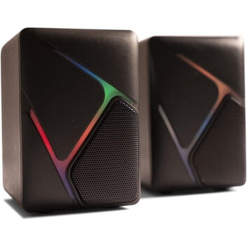 Sparco SPSPEAKERS Altavoces Gaming con LED RGB Negro Sparco SPSPEAKERS Altavoces Gaming con LED RGB Negro