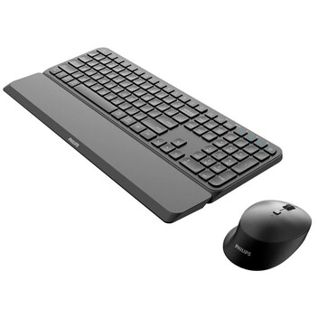 Philips SPT6607B/16 Combo Teclado y Ratón 3200 DPI Inalámbricos Bluetooth Negros Philips SPT6607B/16 Combo Teclado y Ratón 3200 DPI Inalámbricos Bluetooth Negros