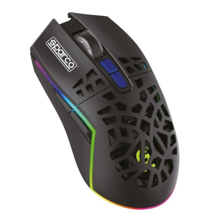 Sparco Clutch Ratón Gaming Inalámbrico RGB 4800DPI