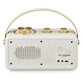Sangean RA-101 Altavoz Portátil Retro con Radio Ivory Gold Sangean RA-101 Altavoz Portátil Retro con Radio Ivory Gold