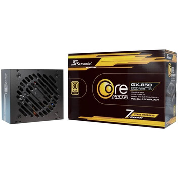 Fuente Alimentación Seasonic Core GX-850 V2 ATX3.1 PCIe 5.1 850W 80 Plus Gold Modular