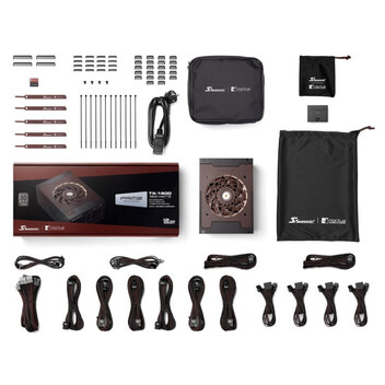Fuente Alimentación Seasonic 1600W 80 PLUS Titanium Prime TX-1600 Noctua Edit
