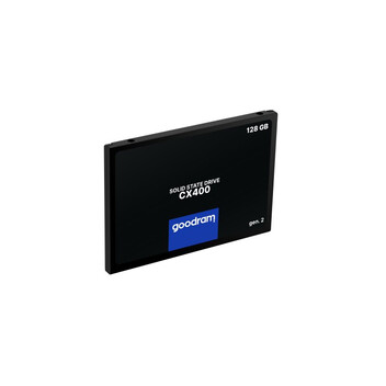 Disco Duro Goodram CX400 128GB SSD 550MB/s CX400 Gen.2 2.5″ SATA III + 3D TLC NAND Disco Duro Goodram CX400 128GB SSD 550MB/s CX400 Gen.2 2.5″ SATA III + 3D TLC NAND