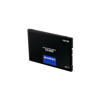Disco Duro Goodram CX400 128GB SSD 550MB/s CX400 Gen.2 2.5″ SATA III + 3D TLC NAND Disco Duro Goodram CX400 128GB SSD 550MB/s CX400 Gen.2 2.5″ SATA III + 3D TLC NAND