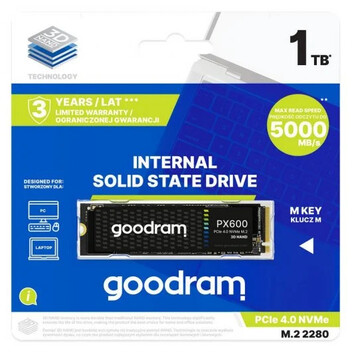 GoodRam PX600 1TB SSD M.2 3D NAND NVMe PCIe 4.0 GoodRam PX600 1TB SSD M.2 3D NAND NVMe PCIe 4.0