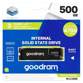 GoodRam PX600 500GB SSD M.2 3D NAND NVMe PCIe 4.0