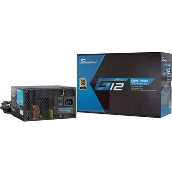 Fuente Alimentación Seasonic G12 GM-750 2024 750W 80 Plus Gold Semimodular