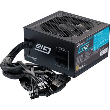 Fuente Alimentación Seasonic G12 GM-750 2024 750W 80 Plus Gold Semimodular