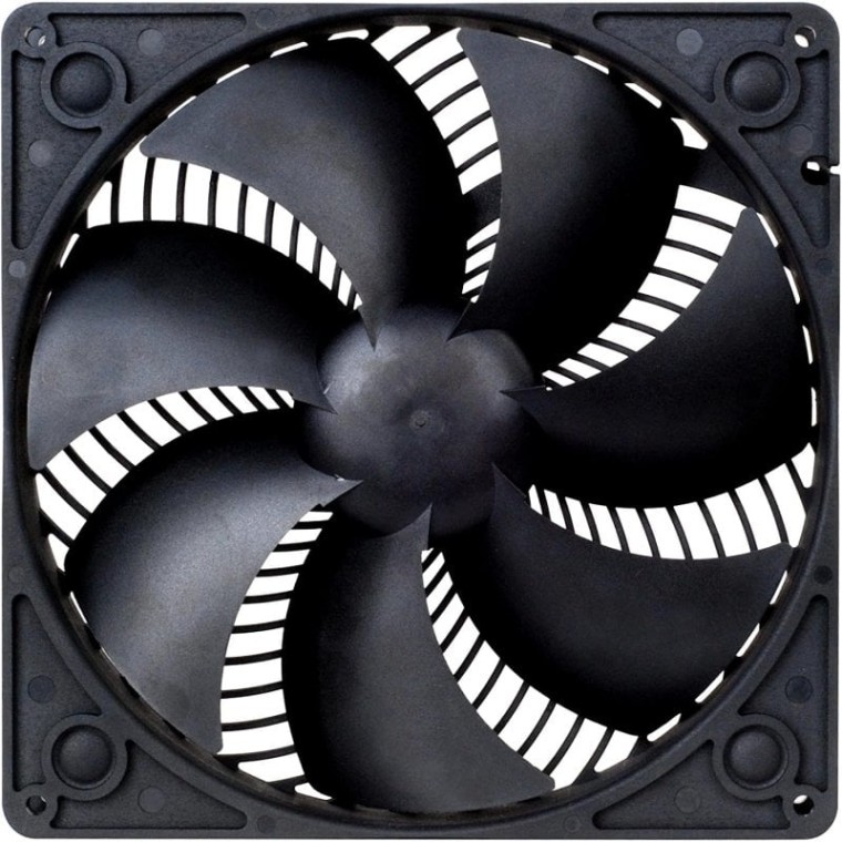 Silverstone Air Penetrator AP181 180x180mm Negro