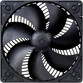 Silverstone Air Penetrator AP181 180x180mm Negro Silverstone Air Penetrator AP181 180x180mm Negro