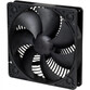 Silverstone Air Penetrator AP181 180x180mm Negro Silverstone Air Penetrator AP181 180x180mm Negro