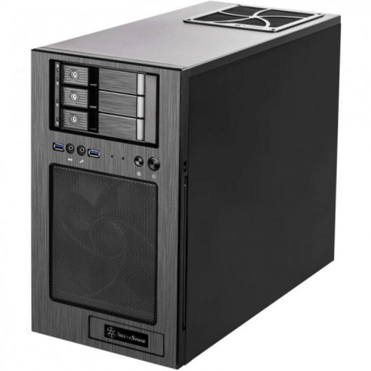 SilverStone SST-CS330B Micro ATX Negra