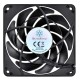 SilverStone FN124 Ventilador 120mm Negro