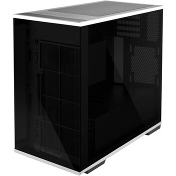 Torre PC Silverstone SST Precision Cristal Templado Negra Torre PC Silverstone SST Precision Cristal Templado Negra