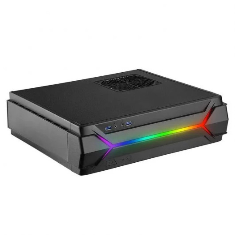 Silverstone Raven RVZ03B-ARGB USB 3.0 Negra