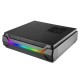 Silverstone Raven RVZ03B-ARGB USB 3.0 Negra