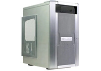 Silverstone SG03S USB 2.0 con Ventana Plata